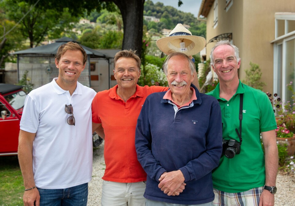 Tour de France på TV 2 sommeren 2019.Thor Hushovd, Dag Otto Lauritzen, Johan Kaggestad og Christian Paasche.