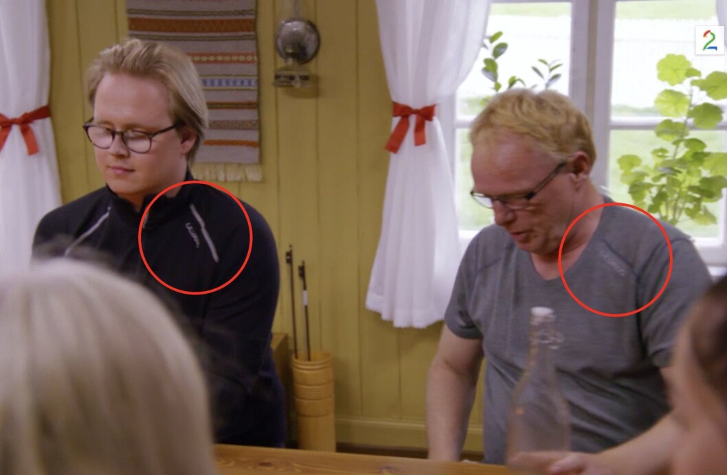 FARMEN KJENDIS: Ulvang er utstyrsleverandør til Farmen-deltakarane også under årets sesong. Her representert ved trøyene til deltakarane Vidar Villa og Per Sandberg. FARMEN KJENDIS: Ulvang er utstyrsleverandør til Farmen-deltakarane også under årets sesong. Her representert ved trøyene til deltakarane Vidar Villa og Per Sandberg.