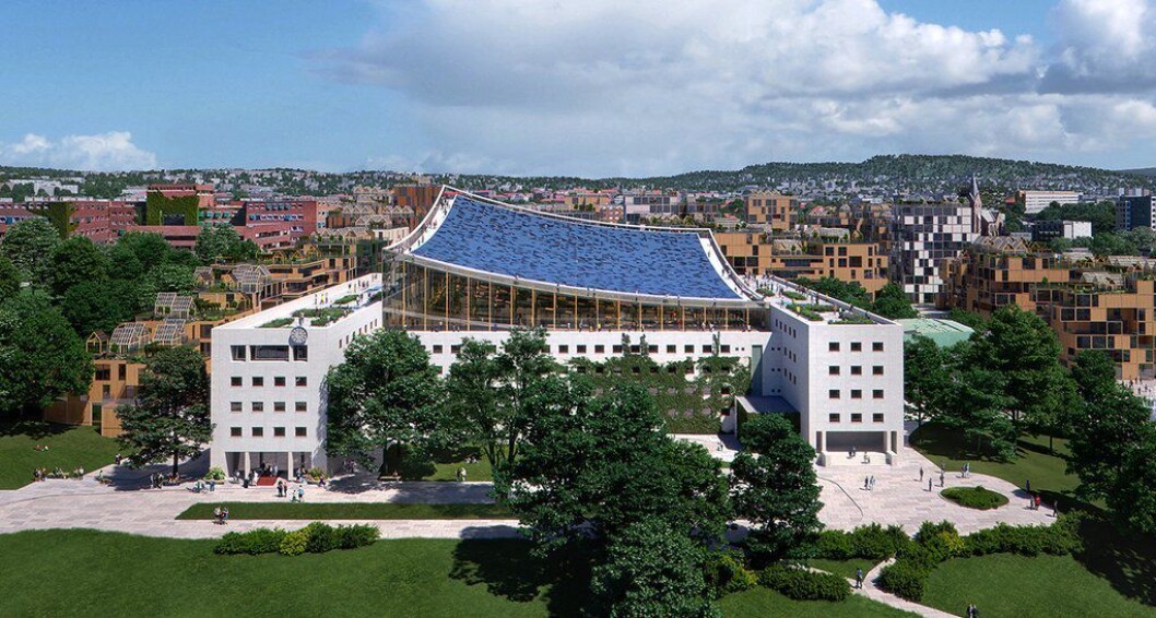 Slik ser Ferd og Snøhetta for seg at hovedbygget på Marienlyst kan bli seende ut. De vil kalle prosjektet «Lyst». Slik ser Ferd og Snøhetta for seg at hovedbygget på Marienlyst kan bli seende ut. De vil kalle prosjektet «Lyst».