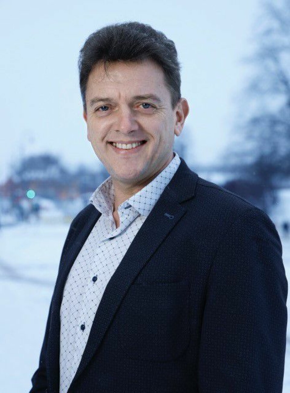 Rolf Francis Sims, Public Affairs Manager i Kindred Group. Han har klaget inn NRK for deres Lotto-sendinger.