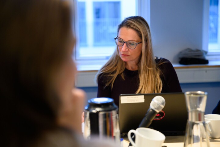Liv Ekeberg under PFU-møtet 26. februar.