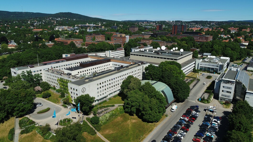 NRK-tomta på Marienlyst. Foto: NRK NRK-tomta på Marienlyst. Foto: NRK