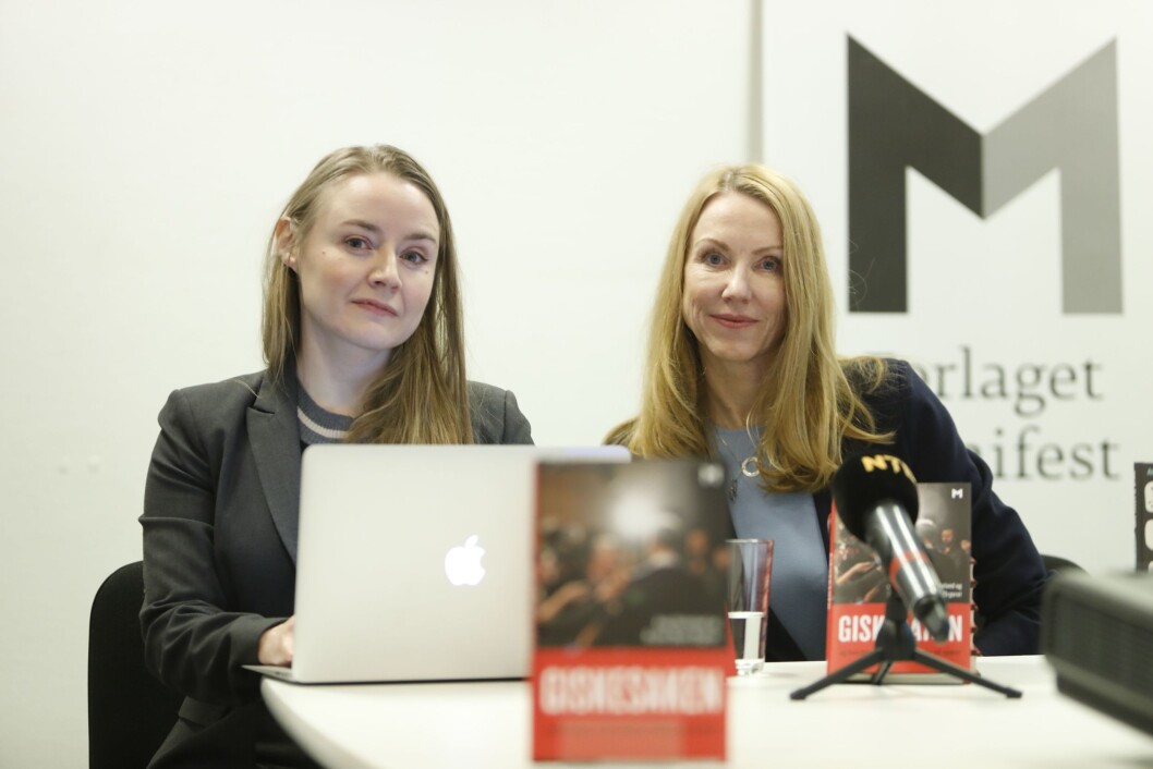 Førstelektor Anja Sletteland og professor Kristin Skare Orgeret presenterer boka «Giskesaken og hvordan vi får #metoo tilbake på sporet» på en pressekonferanse tirsdag. Foto: Ole Berg-Rusten / NTB scanpix Førstelektor Anja Sletteland og professor Kristin Skare Orgeret presenterer boka «Giskesaken og hvordan vi får #metoo tilbake på sporet» på en pressekonferanse tirsdag. Foto: Ole Berg-Rusten / NTB scanpix