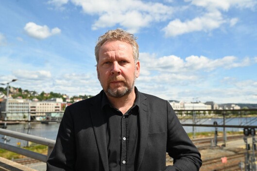 Espen Sandli i Drammens Tidende. Espen Sandli i Drammens Tidende.