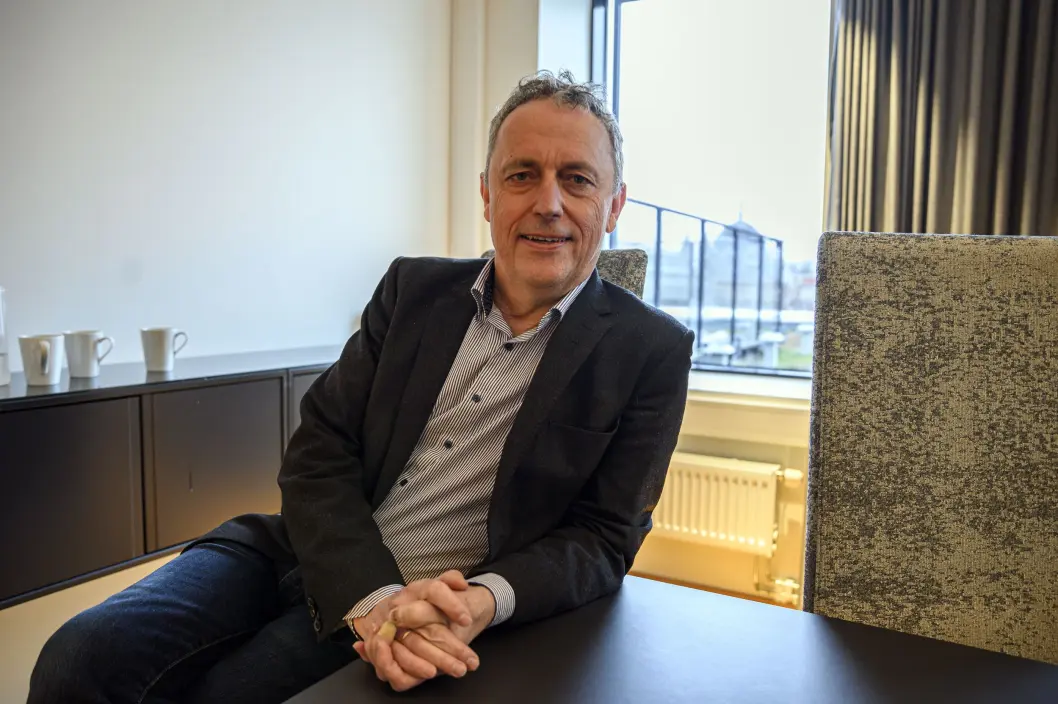 Konsernsjef Are Stokstad i Amedia vil ikke at noen av de ansatte skal reise til områder med korona-smitte. Konsernsjef Are Stokstad i Amedia vil ikke at noen av de ansatte skal reise til områder med korona-smitte.