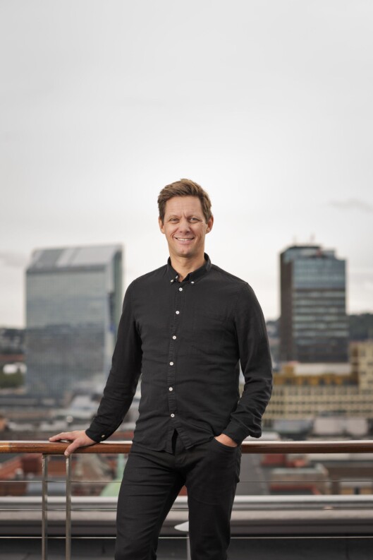 Sven Størmer Thaulow, teknologidirektør i Schibsted. Sven Størmer Thaulow, teknologidirektør i Schibsted.