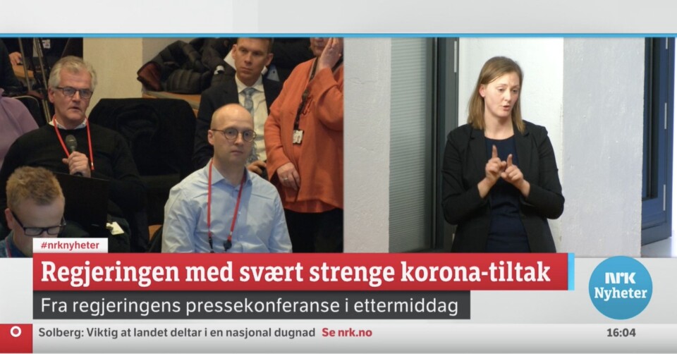 Statsministerens kontor tar selvkritikk etter omstridt mikrofondeling på pressekonferanse