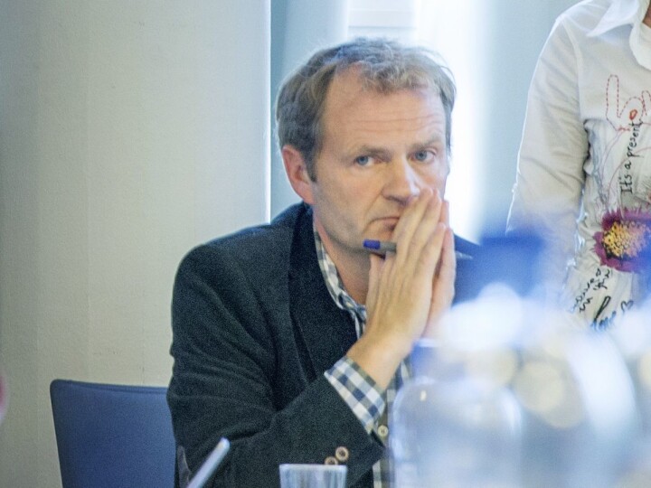 Knut Magnus Berge, redaktør i NRK Nyheter. Her frå eit møte i Kringkastingsrådet i 2014.