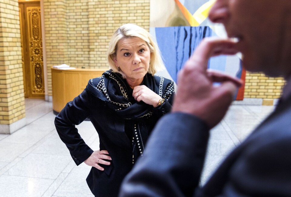Arkivfoto: Monica Mæland, justisminister. Arkivfoto: Monica Mæland, justisminister.