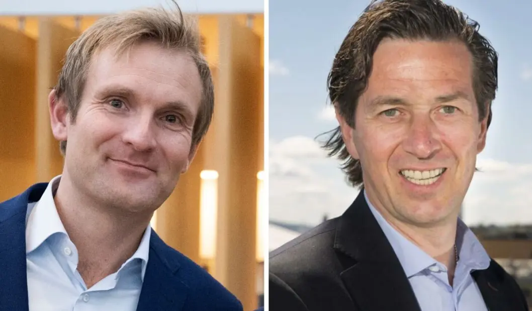 Christian Haneborg og Bjørn Gunnar Rosvoll i Schibsted og TV 2. Christian Haneborg og Bjørn Gunnar Rosvoll i Schibsted og TV 2.