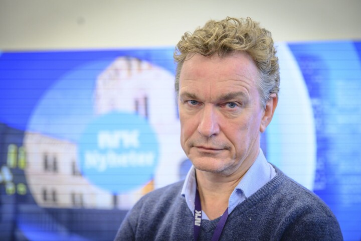 Espen Olsen-Langfeldt, redaktør for NRKs direktelinje. Espen Olsen-Langfeldt, redaktør for NRKs direktelinje.