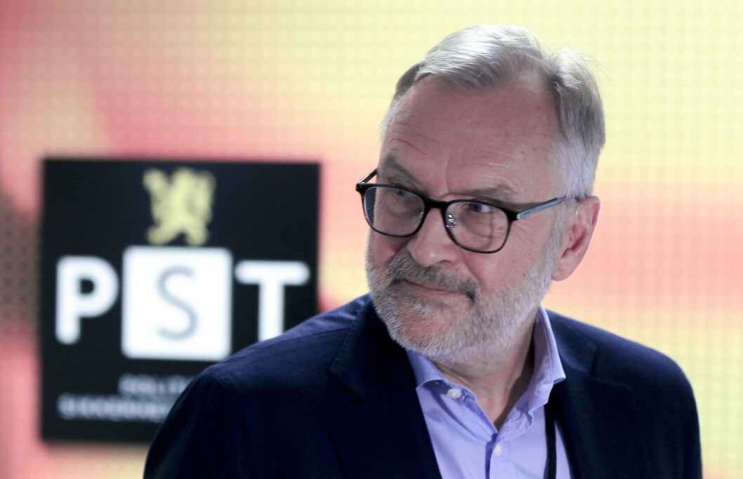 PST-sjef Hans Sverre Sjøvold. PST-sjef Hans Sverre Sjøvold.