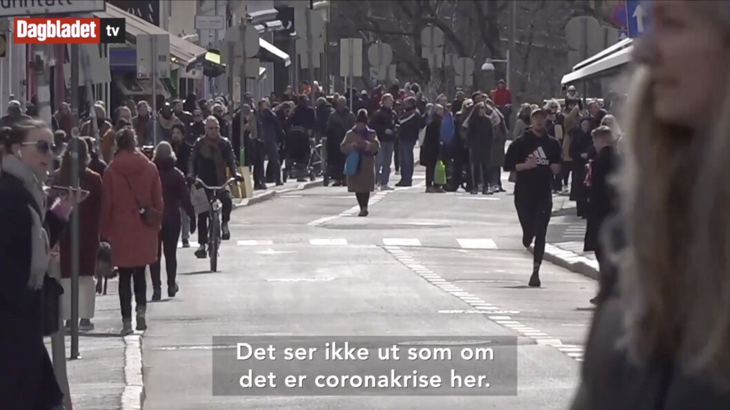 Slik ser videoen ut. Slik ser videoen ut.