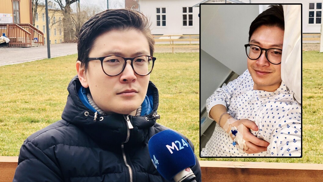 Derek André Bjølgerud i TV 2. Derek André Bjølgerud i TV 2.