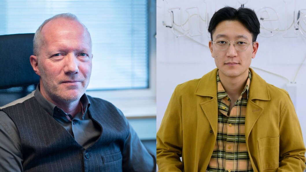 Generalsekretær Arne Jensen i Norsk Redaktørforening og redaktør Danby Choi i Subjekt. Generalsekretær Arne Jensen i Norsk Redaktørforening og redaktør Danby Choi i Subjekt.