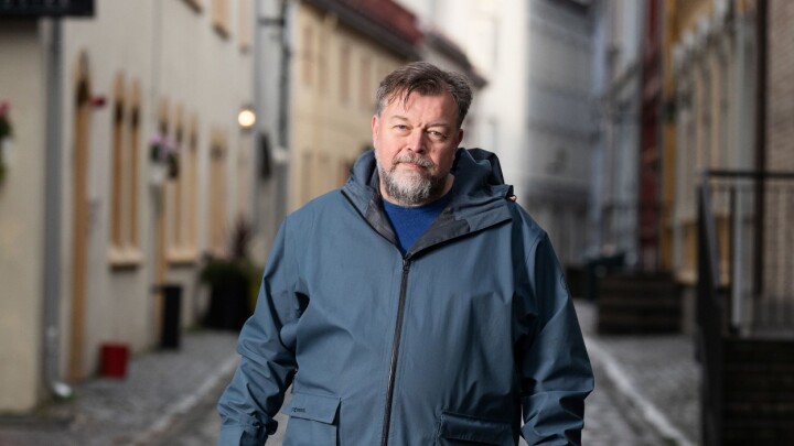 Programleder Lars Erik Ertzgaard Ringen i NRK Kurér.
