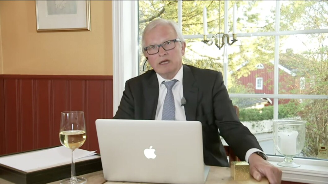 Juryleder Bernt Olufsen i SKUP. Juryleder Bernt Olufsen i SKUP.