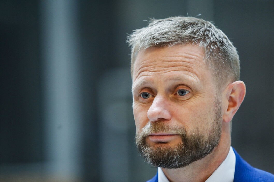 Helseminister Bent Høie (H). Helseminister Bent Høie (H).