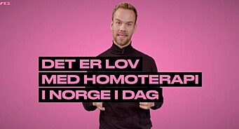 VG går fri i PFU: Ikke felt for «Homoterapi»