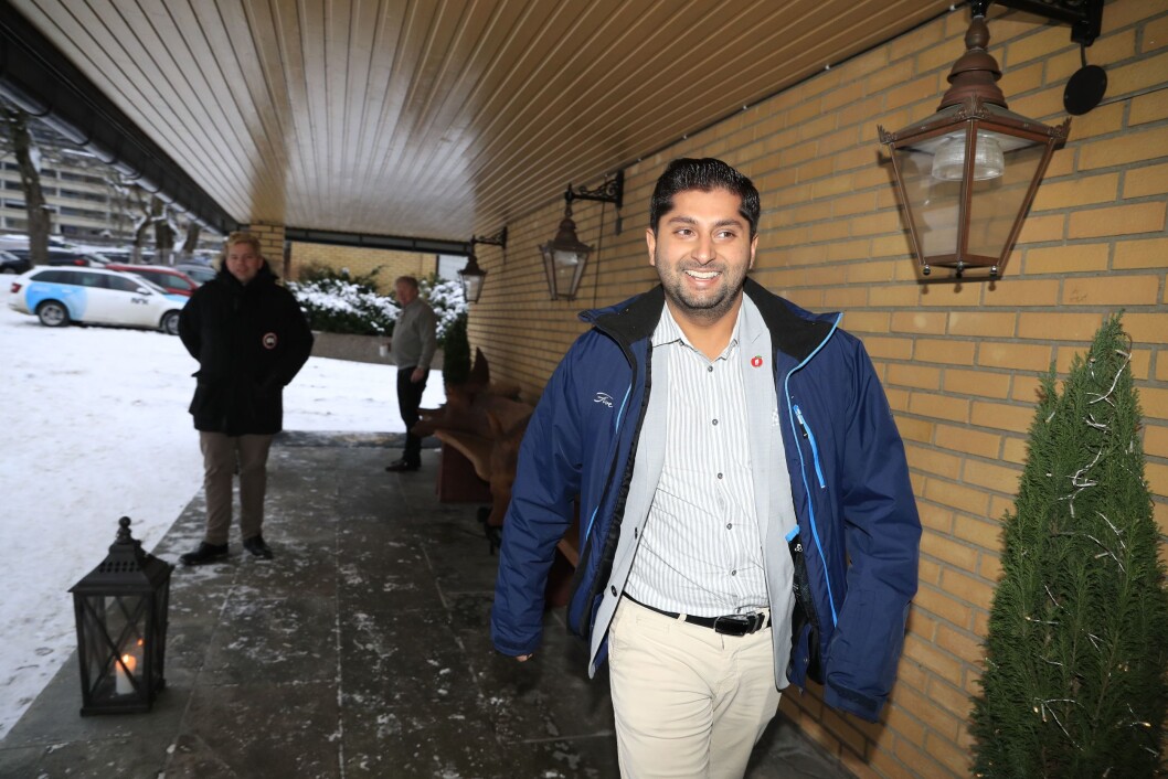 Himanshu Gulati ankommer landsstyret i FrP. Her fra en tidligere anledning. Foto: Torstein Bøe / NTB scanpix Himanshu Gulati ankommer landsstyret i FrP. Her fra en tidligere anledning. Foto: Torstein Bøe / NTB scanpix