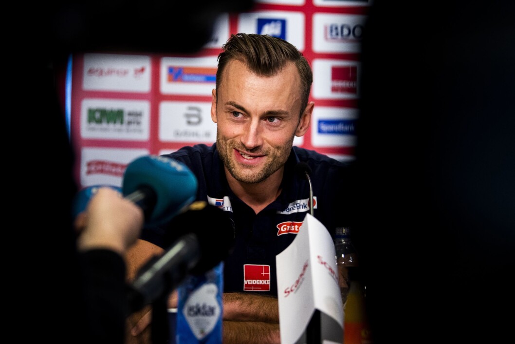 Petter Northug, her fra pressekonferansen hvor han fortalte at han legger opp som langrennsutøver.Foto: Ole Martin Wold / NTB scanpix Petter Northug, her fra pressekonferansen hvor han fortalte at han legger opp som langrennsutøver.Foto: Ole Martin Wold / NTB scanpix