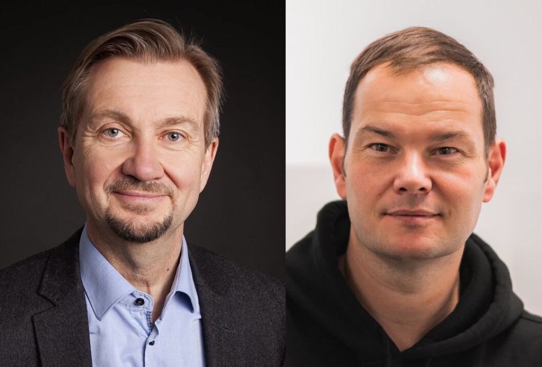 Mediekritiker Trygve Aas Olsen og høyskolelektor Jon Martin Larsen. Mediekritiker Trygve Aas Olsen og høyskolelektor Jon Martin Larsen.