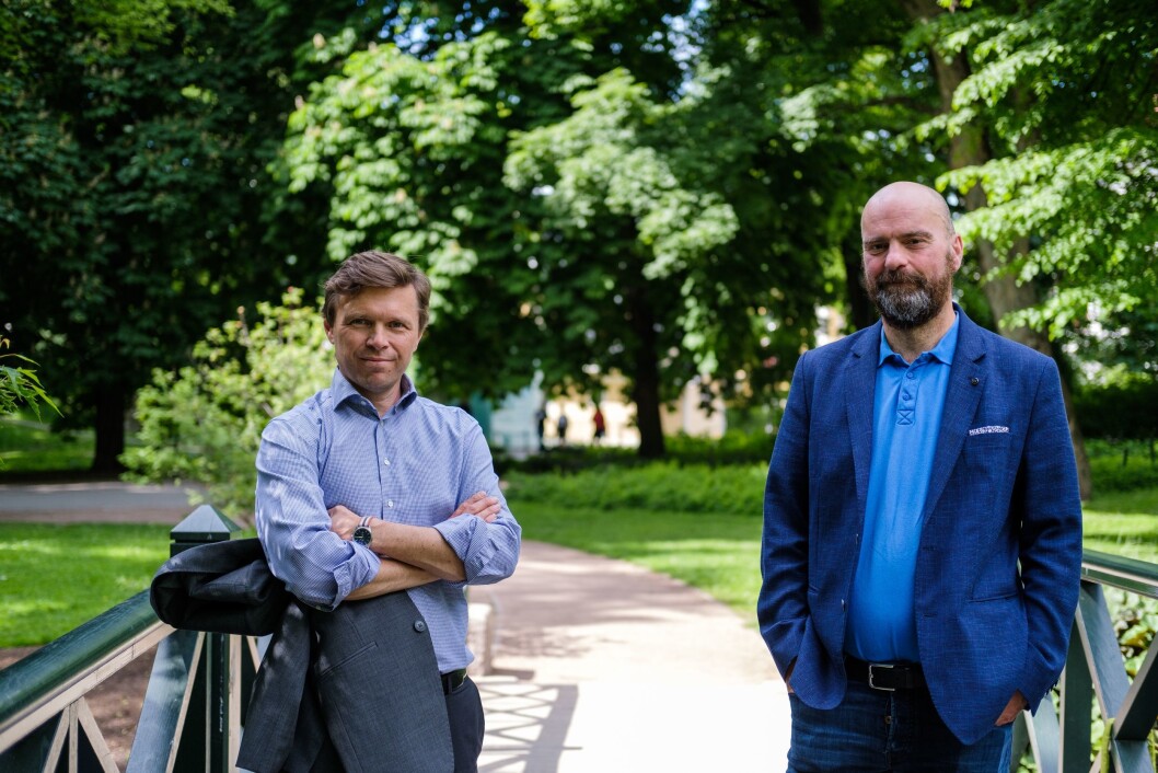 Byråleder Axel Revheim og styreleder Atle Hommersand. Byråleder Axel Revheim og styreleder Atle Hommersand.