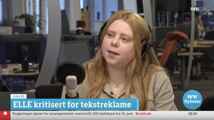 Elles digitalredaktør, Julie Marlen Jenssen Leirvåg.