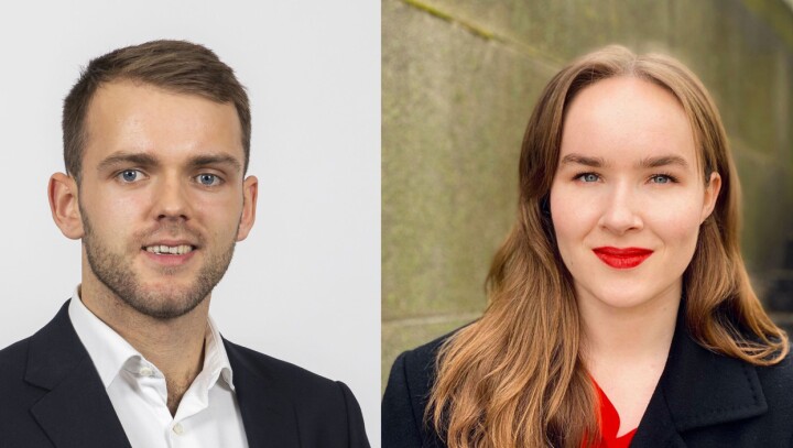Erlend Søraas og Hege Bellika Hansen er Schibsted Kyst sine første sommervikarer.