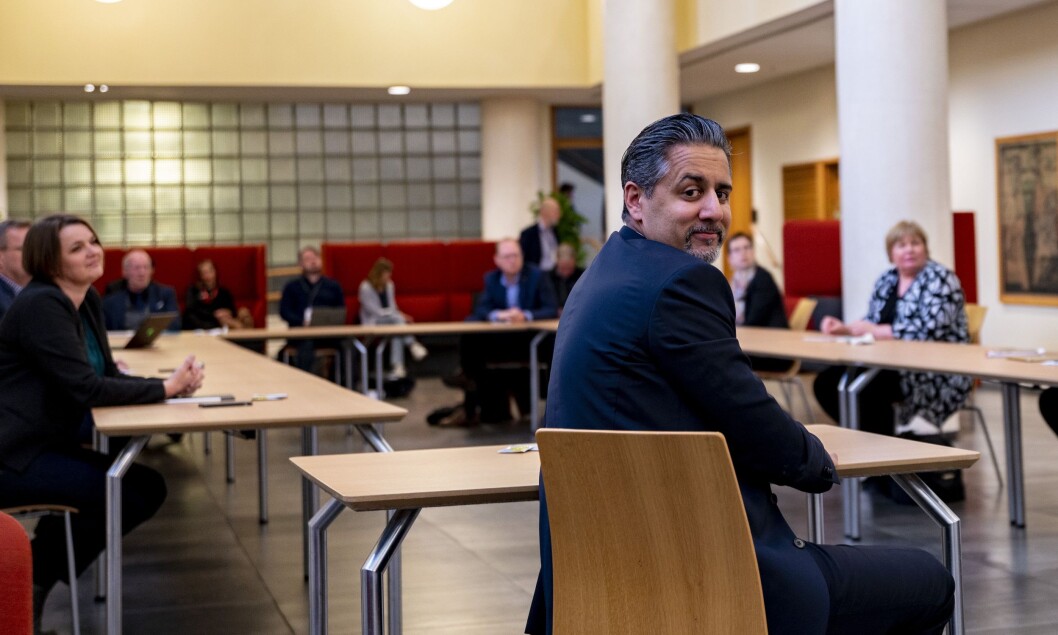 Presseorganisasjonene møtte kulturminister Abid Raja for å snakke om krisepakke til mediene tidligere i vår. Presseorganisasjonene møtte kulturminister Abid Raja for å snakke om krisepakke til mediene tidligere i vår.