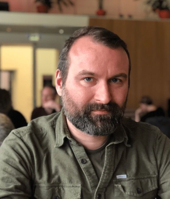 SV-politikar Mikkel Grüner i Bergen SV-politikar Mikkel Grüner i Bergen