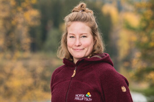 Kommunikasjonsrådgjevar i Norsk Friluftsliv, Synne Kvam. Kommunikasjonsrådgjevar i Norsk Friluftsliv, Synne Kvam.
