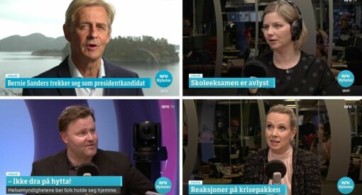 Disse brukes mest på Dagsnytt 18: – Det er min favorittflate i NRK