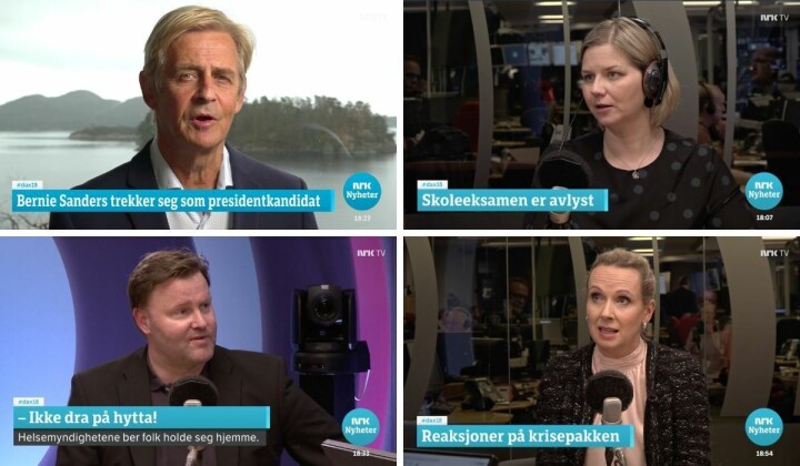 Disse brukes mest på Dagsnytt 18: – Det er min favorittflate i NRK