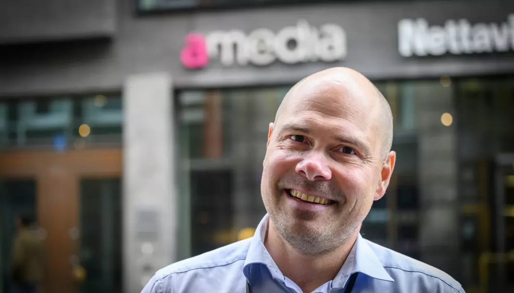 Konsernsjef Anders Opdahl i Amedia tar nå grep i sin egen ledergruppe.