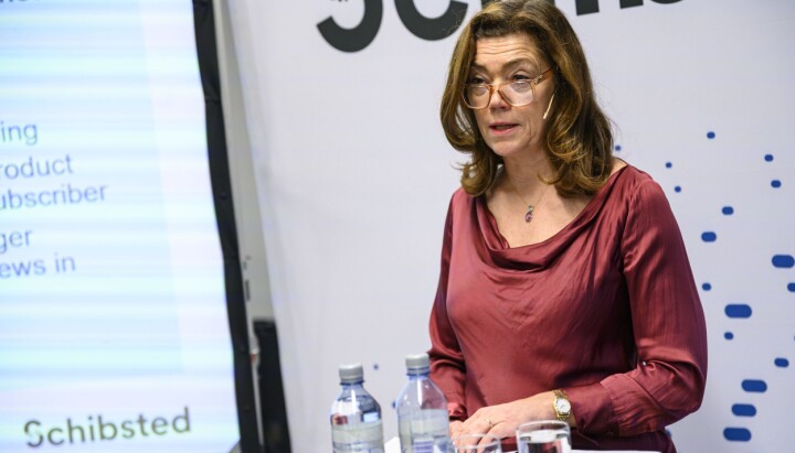Konsernsjef i Schibsted, Kristin Skogen Lund.