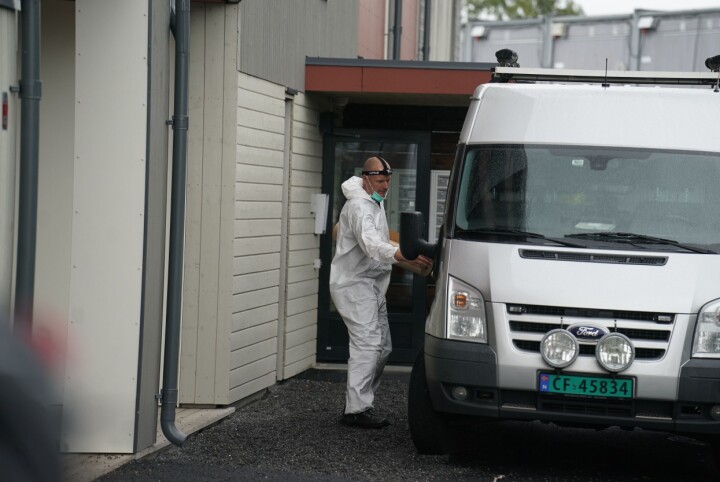 Øst politidistrikt rykket ut da to barn ble funnet drept på en privat adresse i Lørenskog.