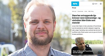 Reagerer på Giske-vinkling etter Støre-intervju: – Forventer mer av NRK