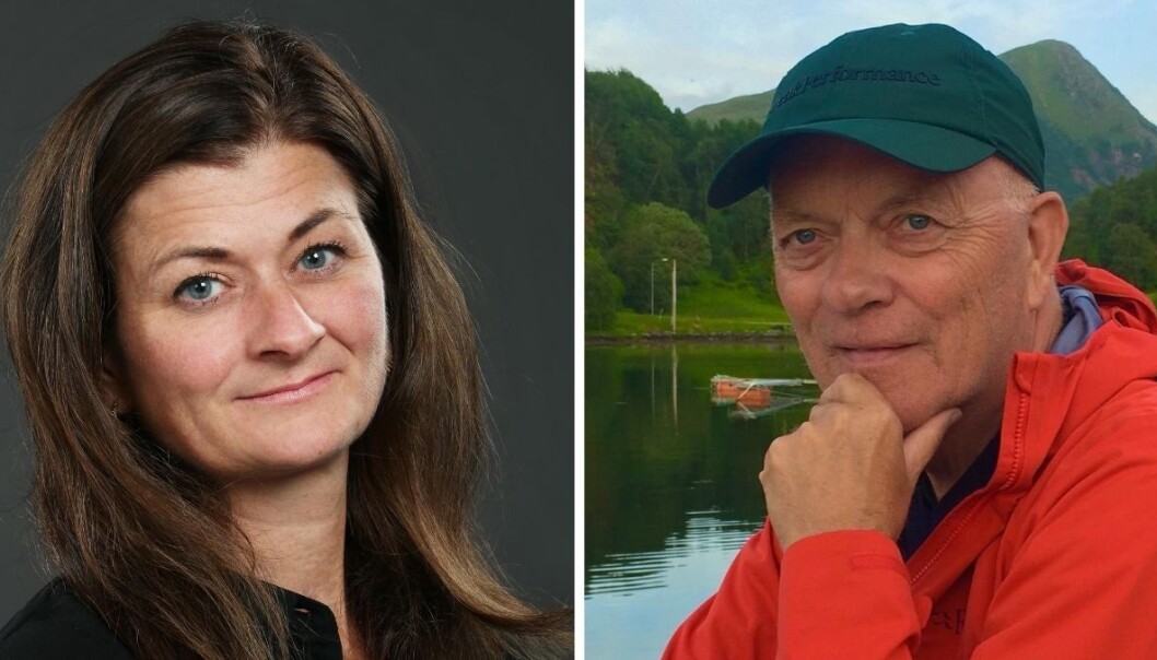 NRKs radiosjef Cathinka Rondan og samfunnsdebattant Jarl Wåge. NRKs radiosjef Cathinka Rondan og samfunnsdebattant Jarl Wåge.