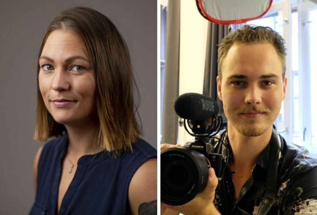 Line Cecilie Vågen og Ludvig Gundersen er ansatt i Avfallsbransjen.no Line Cecilie Vågen og Ludvig Gundersen er ansatt i Avfallsbransjen.no