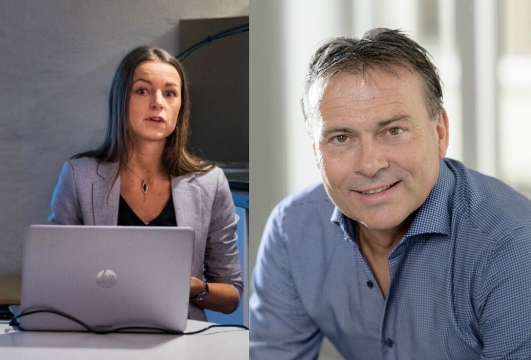 Bente Håvimb i MBL og Knut-Arne Futsæter i Kantar. Bente Håvimb i MBL og Knut-Arne Futsæter i Kantar.