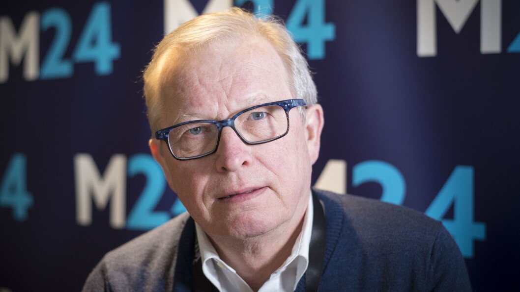 Bernt Olufsen, mediekritiker. Bernt Olufsen, mediekritiker.