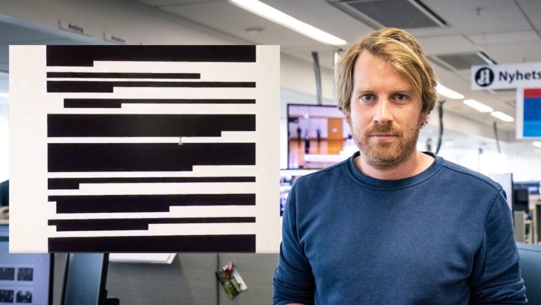 Aftenposten-journalist Henning Carr Ekroll ba om innsyn i dokumenter fra Helseplattformen AS. Dokumentene han fikk, var for det meste sladdet. Aftenposten-journalist Henning Carr Ekroll ba om innsyn i dokumenter fra Helseplattformen AS. Dokumentene han fikk, var for det meste sladdet.