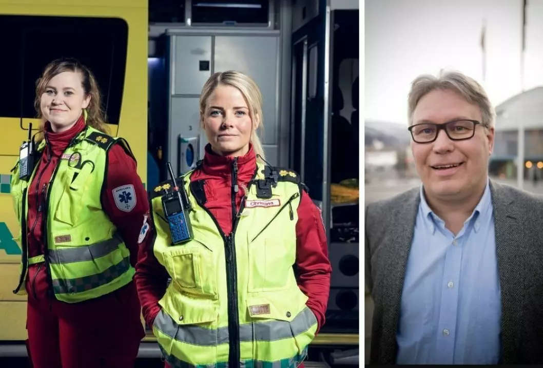 Politisk kommentator Skjalg Fjellheim i Nordlys (t.h) hyller NRK programmet «113».