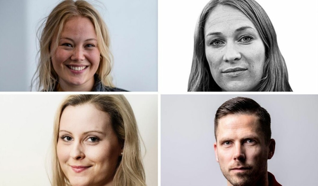 Guro Holm Bergesen (31), Liv Solli Okkenhaug (39), Hanne Louise Åkernes (34) og HelgeO. Svela (41) er ansatt i nye lederstillinger i redaksjonen i Bergens Tidende. Guro Holm Bergesen (31), Liv Solli Okkenhaug (39), Hanne Louise Åkernes (34) og HelgeO. Svela (41) er ansatt i nye lederstillinger i redaksjonen i Bergens Tidende.
