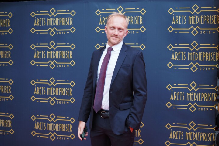 Ansvarlig redaktør i Rett24, Kjetil Kolsrud, vant årets nisjenettsted.