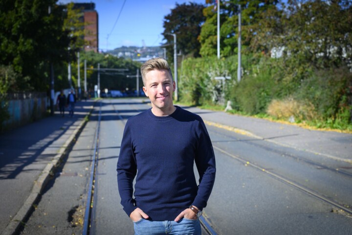 Politisk journalist Lars Joakim Skarvøy i TV 2.