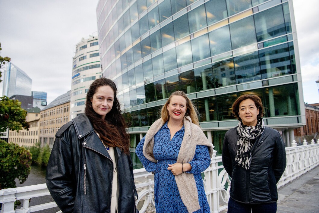 Janne Johannessen redaktør for nyhet og dagsorden, Julie Lundgren redaktør med ansvar for produkt og innovasjon og Hege Kosberg direktør for reklame og kommunikasjon. Janne Johannessen redaktør for nyhet og dagsorden, Julie Lundgren redaktør med ansvar for produkt og innovasjon og Hege Kosberg direktør for reklame og kommunikasjon.