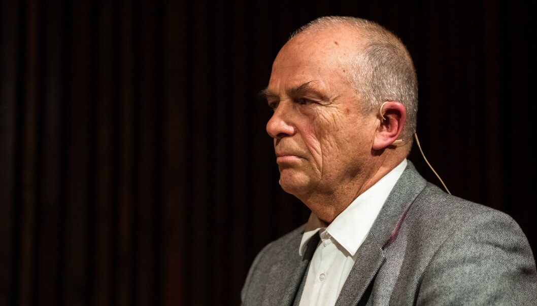 Redaktør Hans Rustad og Document.no. Her er Rustad avbildet under en debatt i regi av Oslo Journalistklubb og Oslo redaktørforening. Redaktør Hans Rustad og Document.no. Her er Rustad avbildet under en debatt i regi av Oslo Journalistklubb og Oslo redaktørforening.
