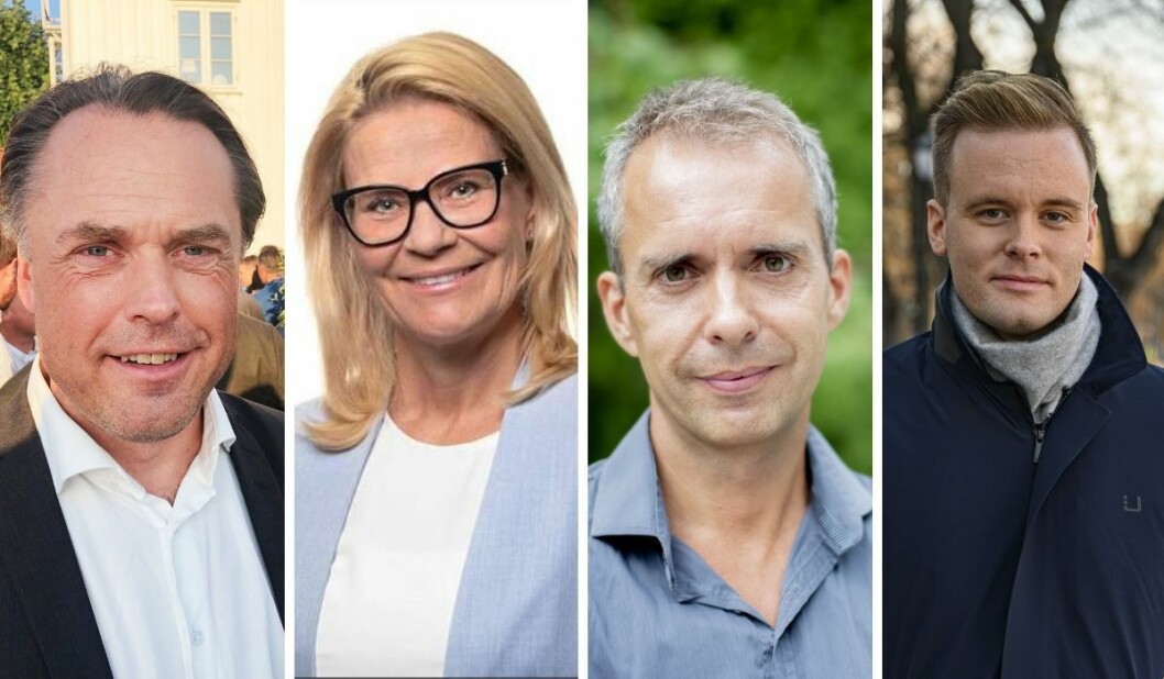 Kjetil Løset (fra venstre), Cecilie Roang, Jarle Roheim Håkonsen og til sist Cato Husabø Fossen har alle forlatt journalistikken. Kjetil Løset (fra venstre), Cecilie Roang, Jarle Roheim Håkonsen og til sist Cato Husabø Fossen har alle forlatt journalistikken.